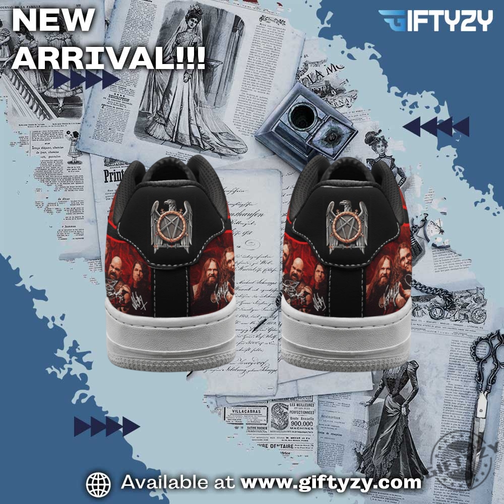 Slayer Revolution Rock Band Air Force 1 Shoes 5 Slayer Revolution Rock Band Air Force 1 Shoes