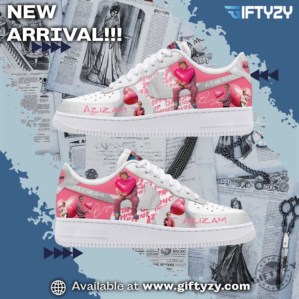 Stylish Music Graphic Shoes for True Fans 10 Azizam Tonight Music 2025 Air Force 1 Shoes