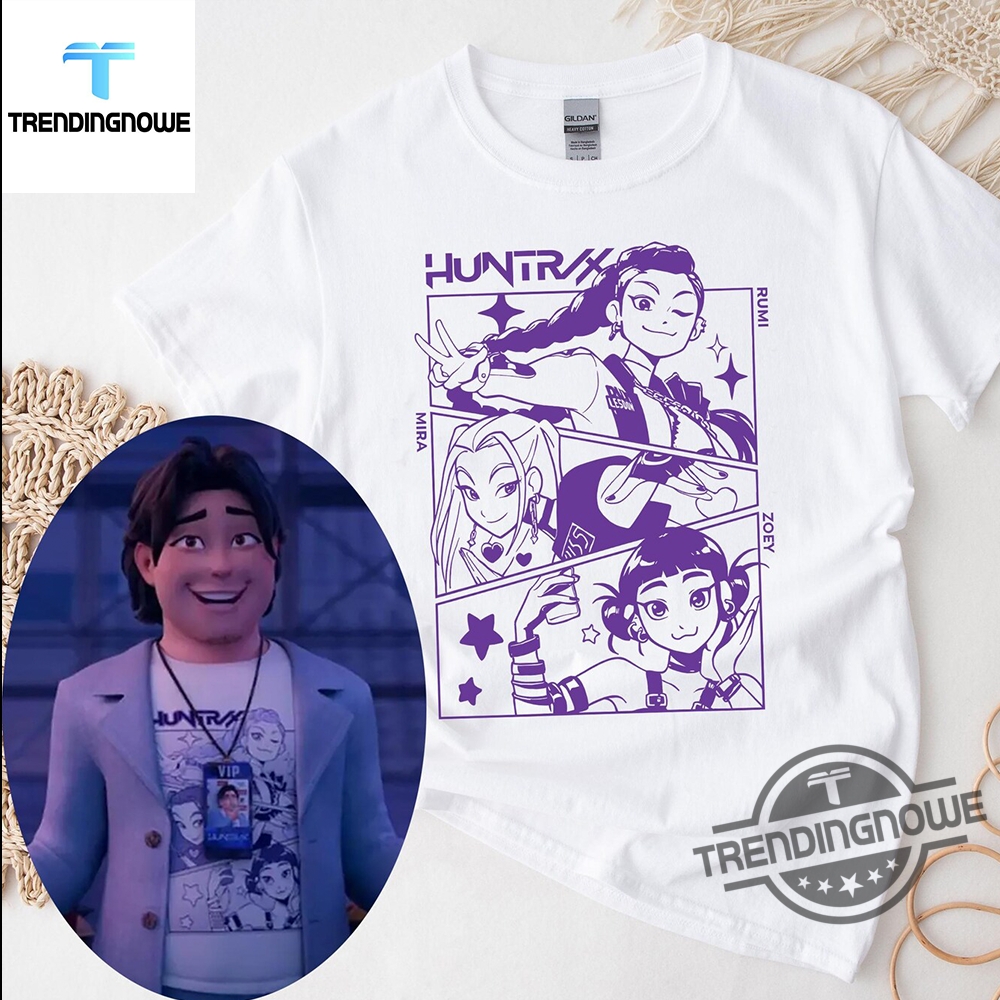 Kpop Demon Hunters Huntrix Tee Shirt trendingnowe 1