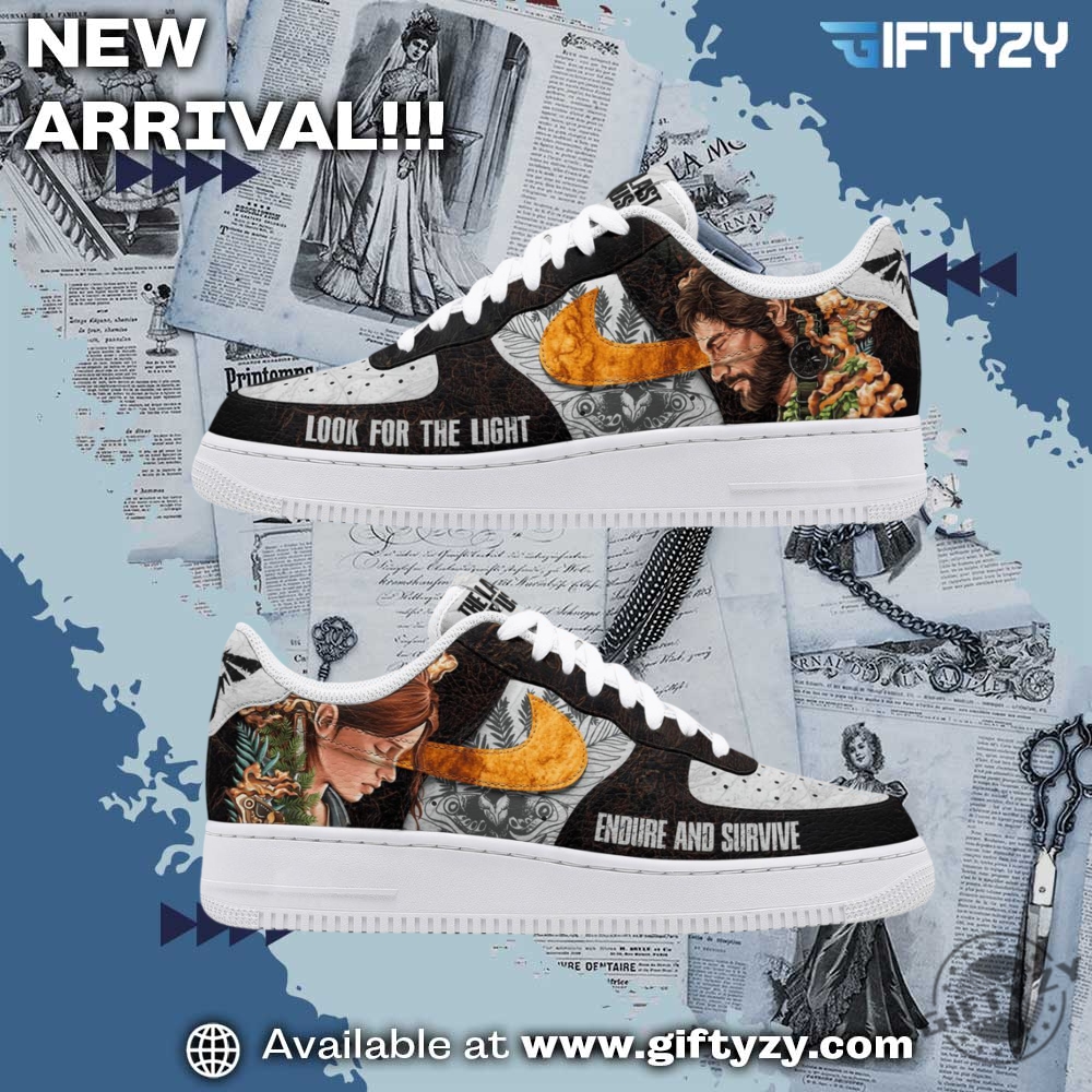 Stylish Music Graphic Shoes for True Fans 17 The Last Of Us Look For The Light Movie Air Force 1 Shoes