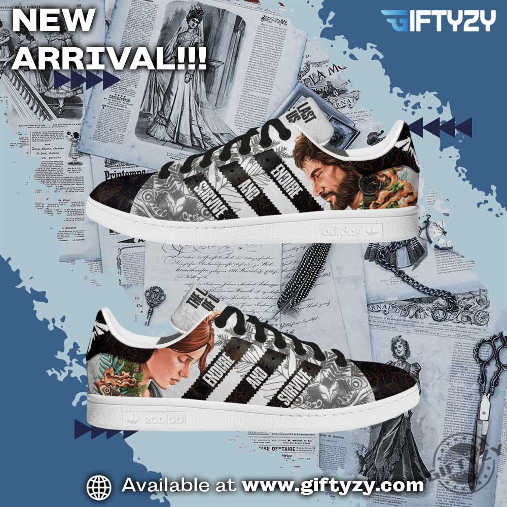 Stylish Music Graphic Shoes for True Fans 28 The Last Of Us Music Endure And Survive Stan Smith Shoes
