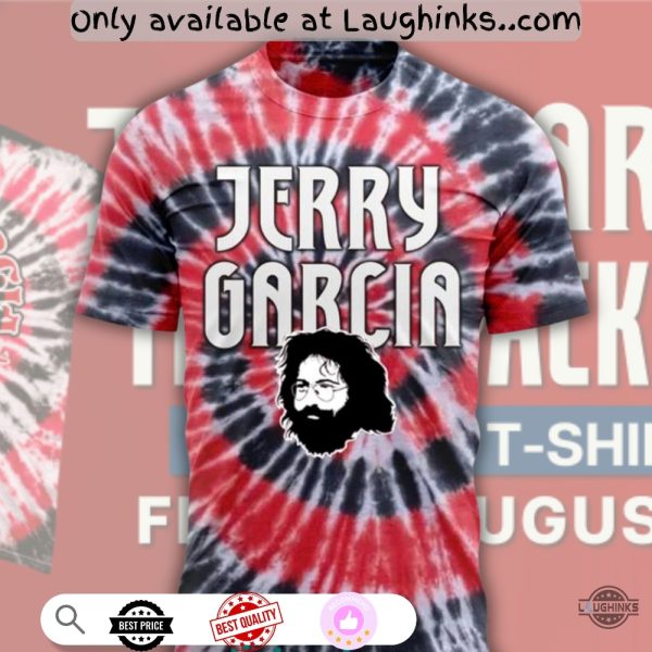 jerry garcia tie dyed style t shirt sweatshirt hoodie 2025