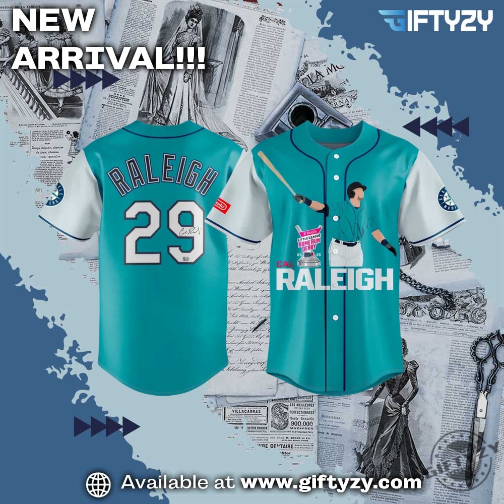 Mlb Cal Raleigh Home Run Derby 2025 Baseball Jersey 4 MLB Cal Raleigh Home Run Derby 2025 Baseball Jersey