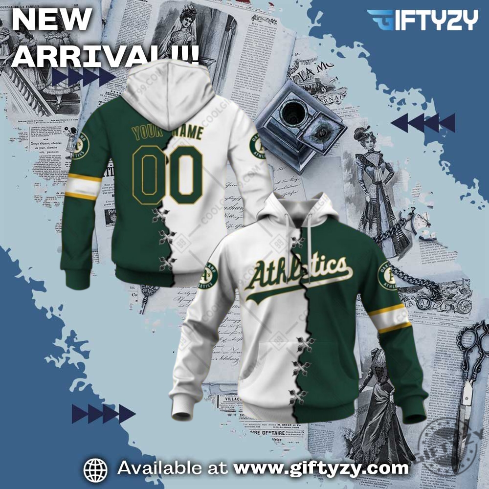 MLB Teams Mix Jersey 3D Shirt 9 Mlb Oakland Athletics Mix Jersey Personalized 3D Printed Shirt
