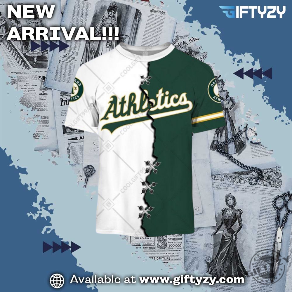 Mlb Oakland Athletics Mix Jersey Personalized 3D Printed Shirt 4 MLB Oakland Athletics Mix Jersey Personalized 3D Printed Shirt