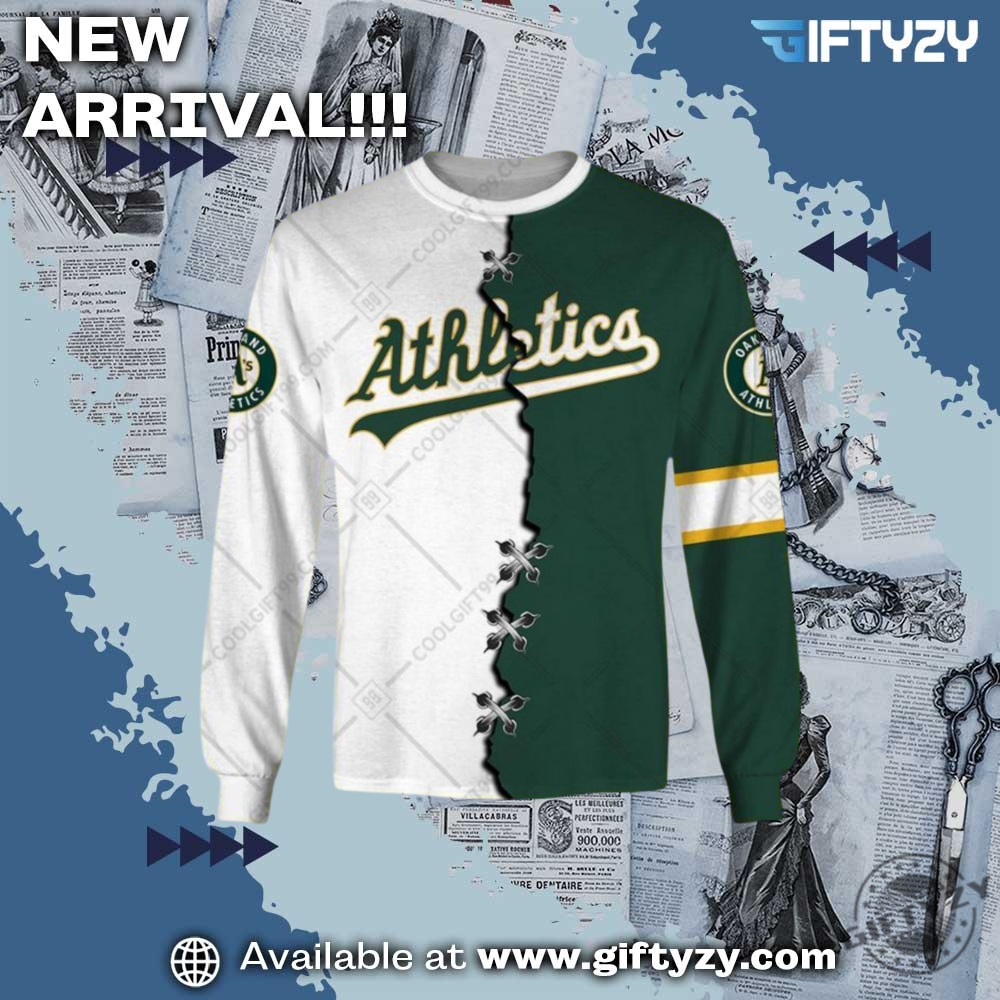 Mlb Oakland Athletics Mix Jersey Personalized 3D Printed Shirt 5 MLB Oakland Athletics Mix Jersey Personalized 3D Printed Shirt