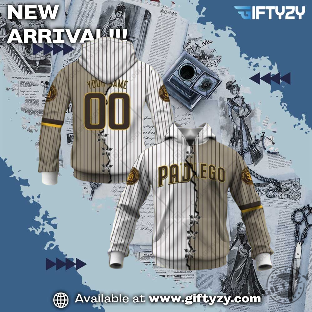 MLB Teams Mix Jersey 3D Shirt 12 Mlb San Diego Padres Mix Jersey Personalized 3D Printed Shirt
