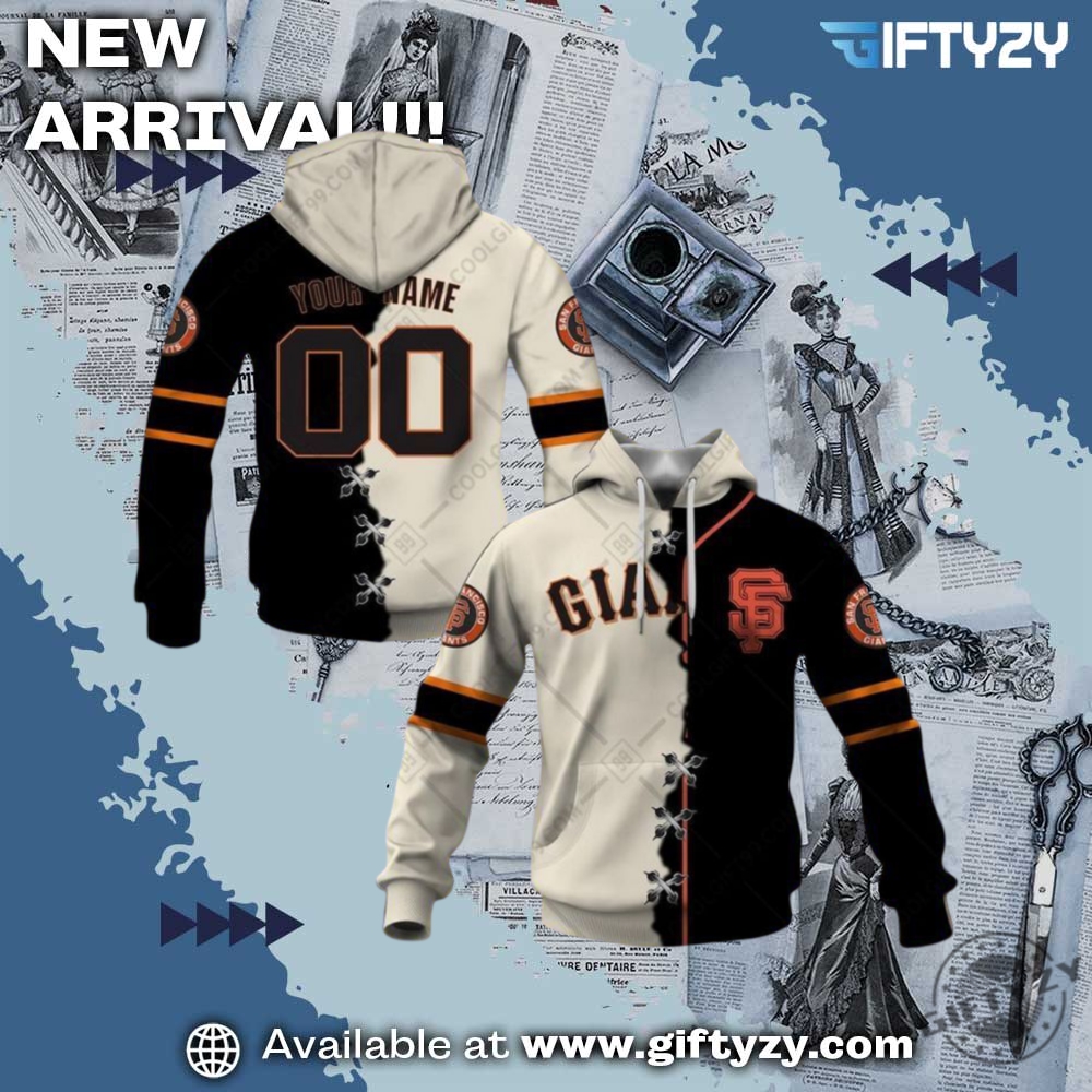 MLB Teams Mix Jersey 3D Shirt 13 Mlb San Francisco Giants Mix Jersey Personalized 3D Printed Shirt