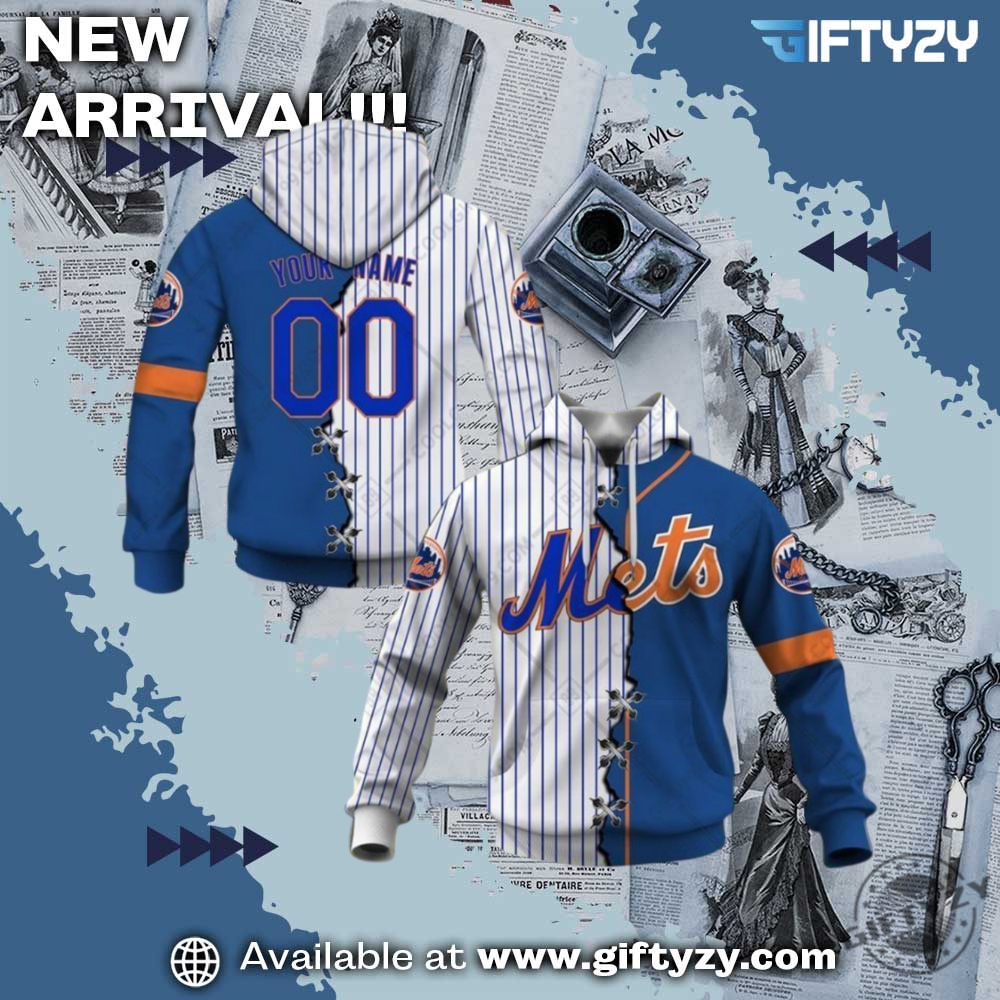 MLB Teams Mix Jersey 3D Shirt 18 Mlb New York Mets Mix Jersey Personalized 3D Printed Shirt