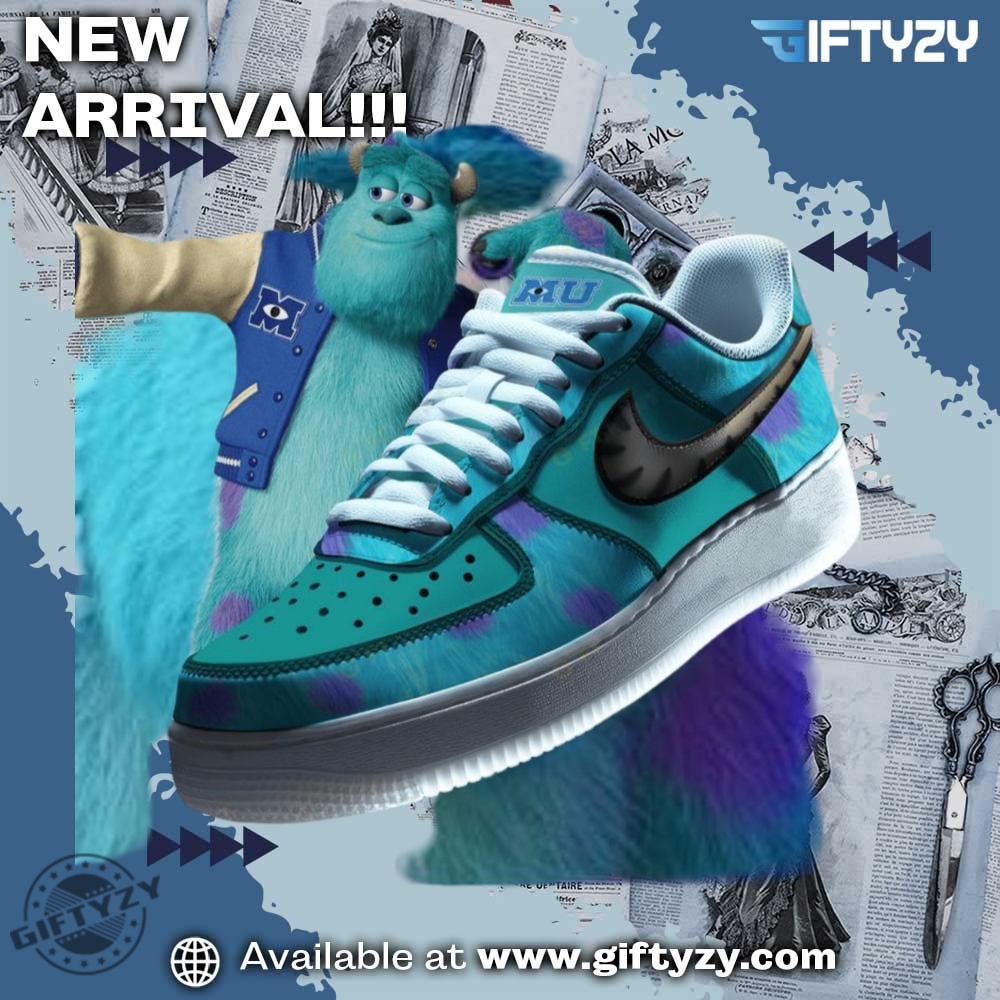 Hot Right Now: Nike Air Force 1 Custom Shoes 4 James P. Sullivan Monsters University Air Force 1 Shoes
