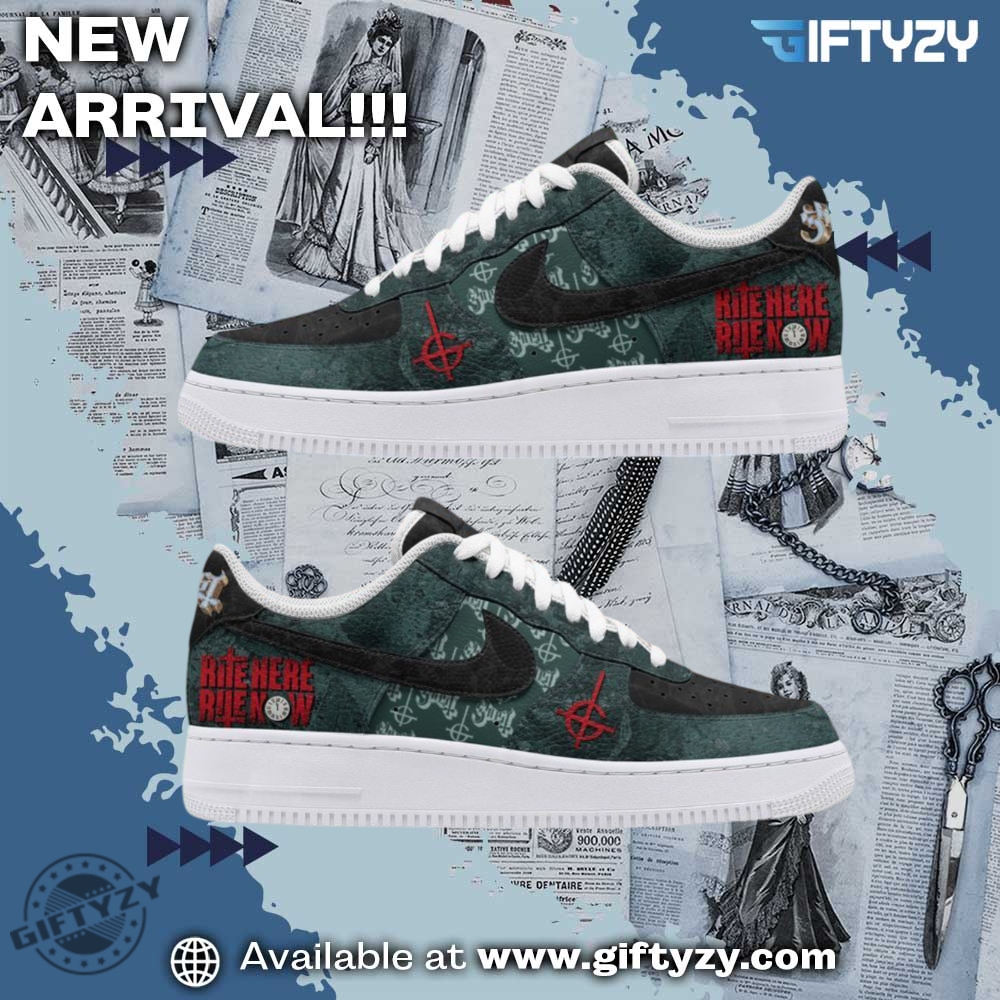 Hot Right Now: Nike Air Force 1 Custom Shoes 6 Rite Here Rite Now Nike Air Force 1 Shoes
