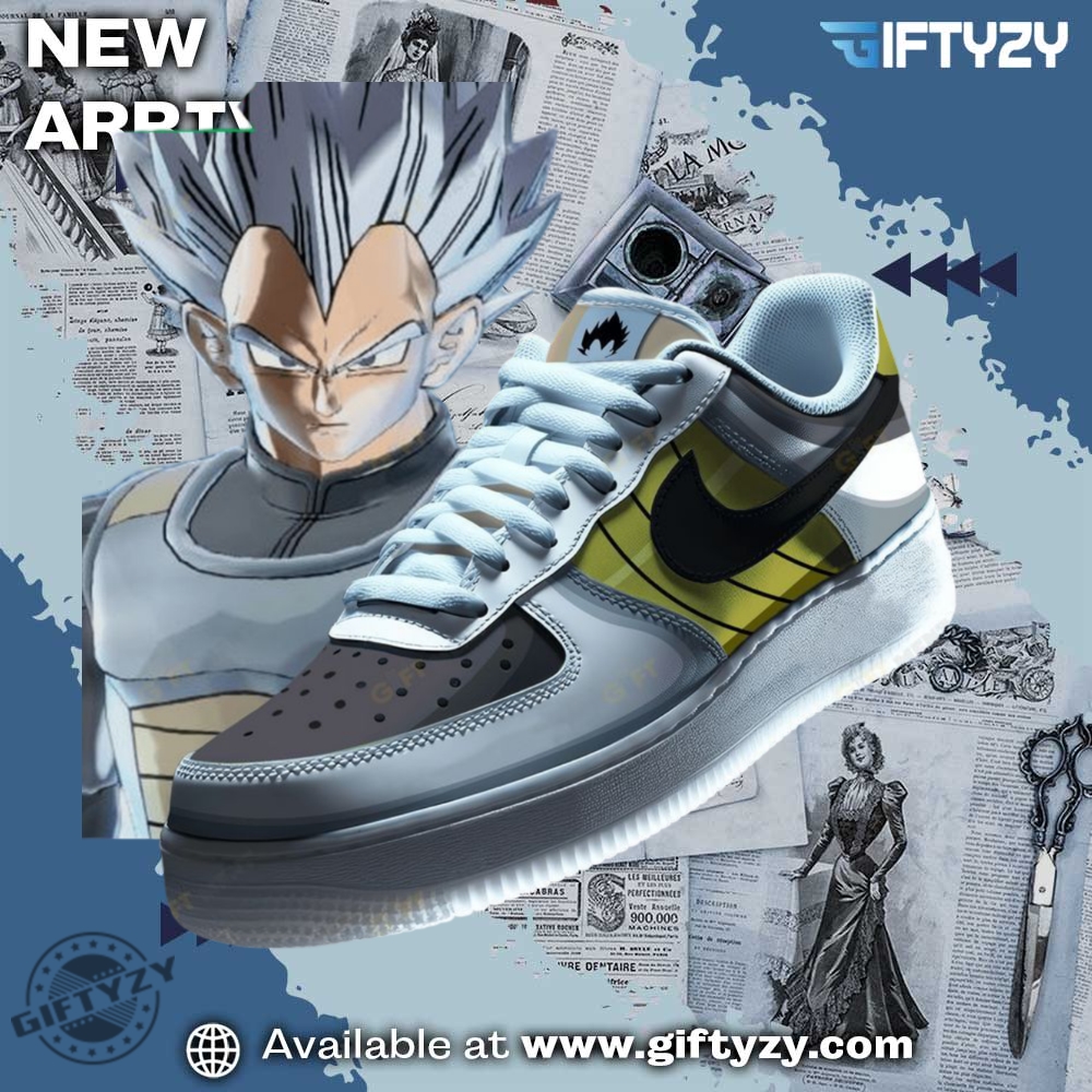 Hot Right Now: Nike Air Force 1 Custom Shoes 25 Vegeta Dragon Ball Nike Air Force 1 Shoes