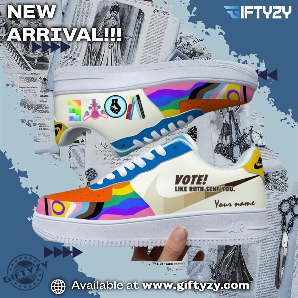 Hot Right Now: Nike Air Force 1 Custom Shoes 30 Vote Like Ruth Sent You Custom Name Nike Air Force 1 Shoes