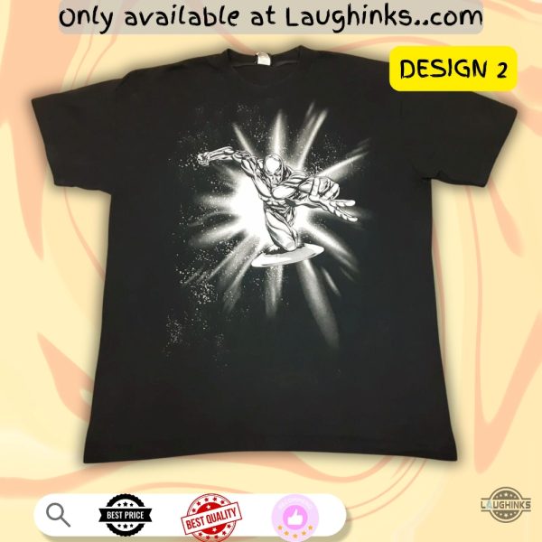 mad engine fantastic four silver surfer marvel comics t shirt sweatshirt hoodie 1997 laughinks 1