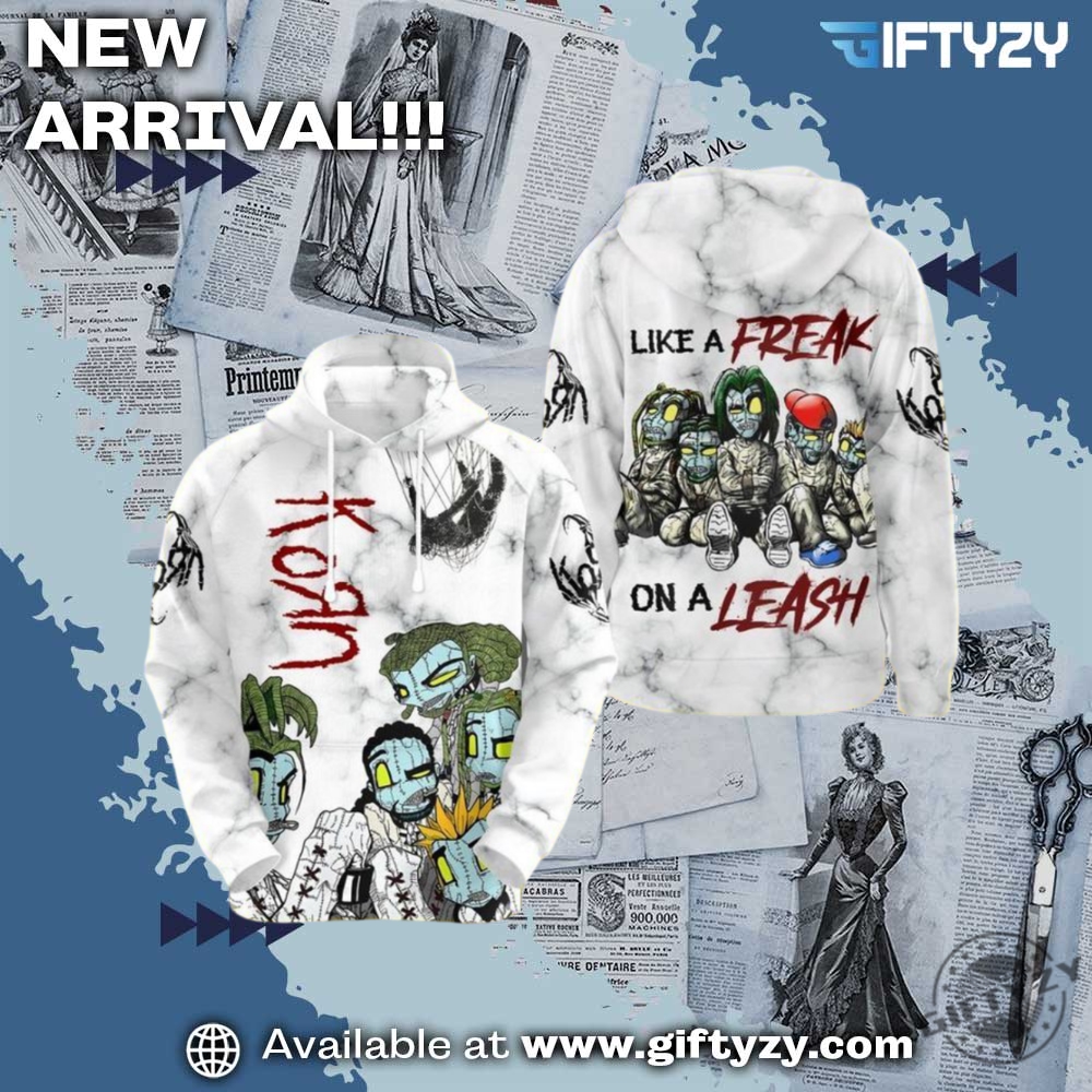 All-Over 3D Printed Graphic Shirt 4 Korn Band Like A Freak On A Leash Unisex 3D Printed Shirt