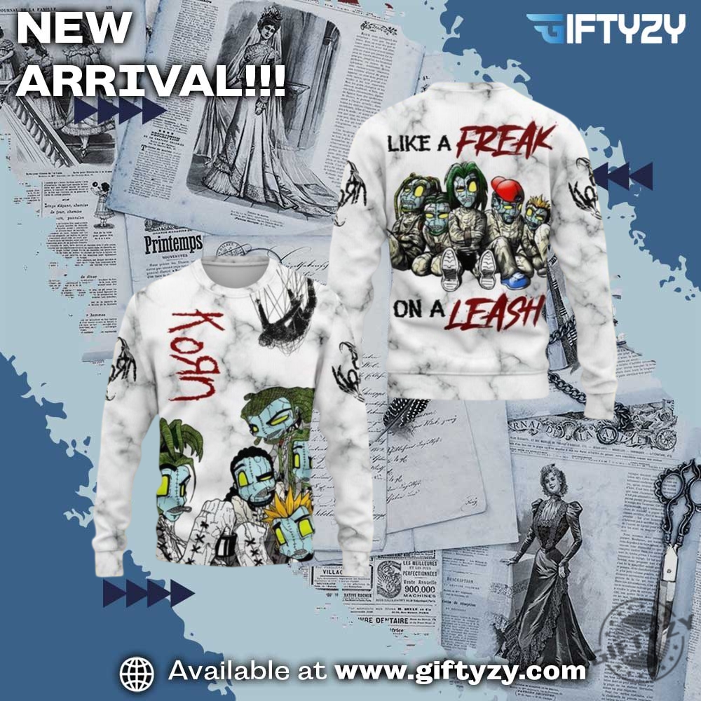 Korn Band Like A Freak On A Leash Unisex 3D Printed Shirt 5 Korn Band Like A Freak On A Leash Unisex 3D Printed Shirt