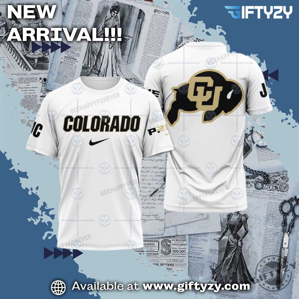 All-Over 3D Printed Graphic Shirt 19 Colorado Buffaloes Football Coach 3D Printed Shirt