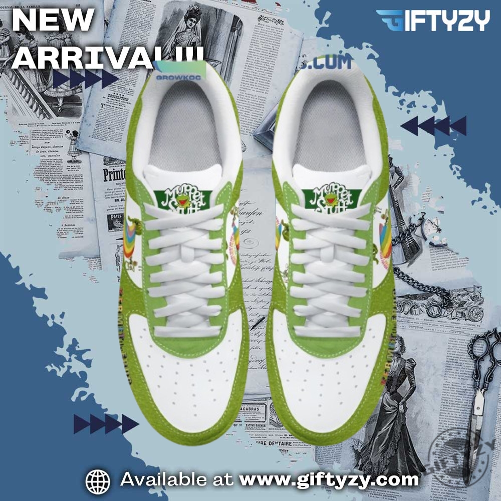 The Muppets Kermit The Erog Nike Air Force 1 Shoes Sneakers 4 The Muppets Kermit The Erog Nike Air Force 1 Shoes Sneakers