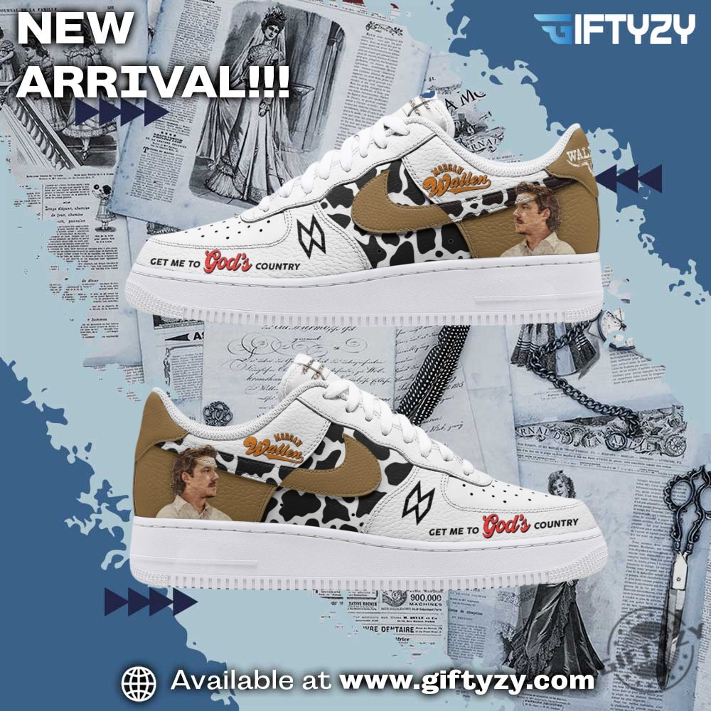 Morgan Wallen Music Get Me To Gods Country Nike Air Force 1 Shoes
