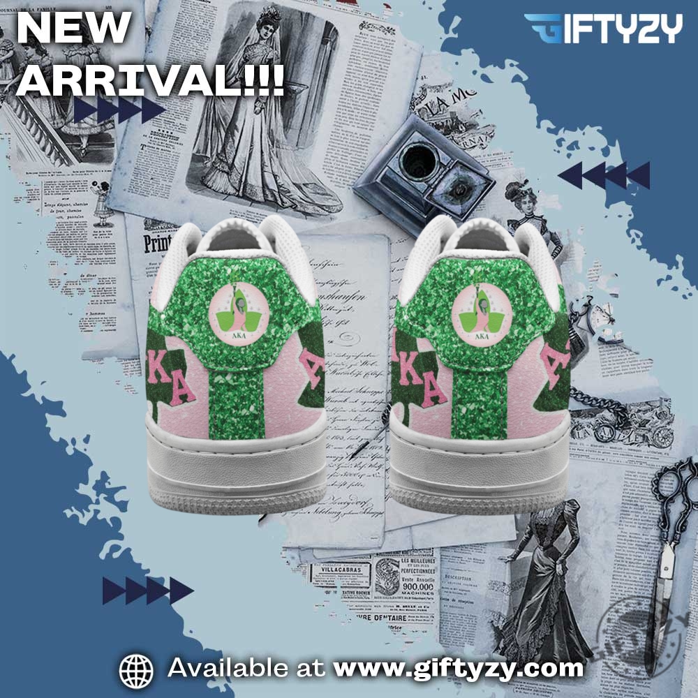 Alpha Kappa Est 1908 Air Force 1 Shoes 4 Alpha Kappa EST 1908 Air Force 1 Shoes