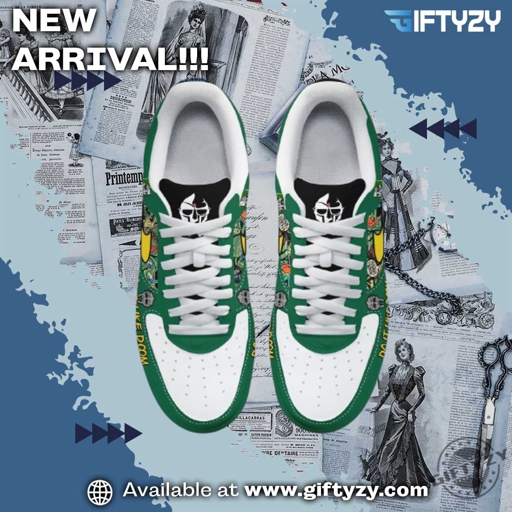 Mf Doom Movie Do It Like Doom Nike Air Force 1 Shoes 4 MF Doom Movie Do It Like Doom Nike Air Force 1 Shoes