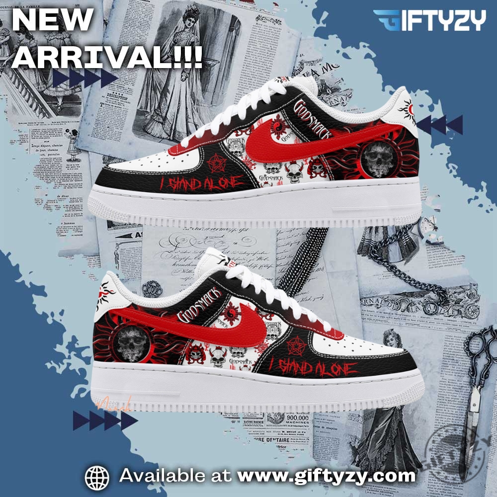 Godsmack I Stand Alone Nike Air Force 1 Shoes