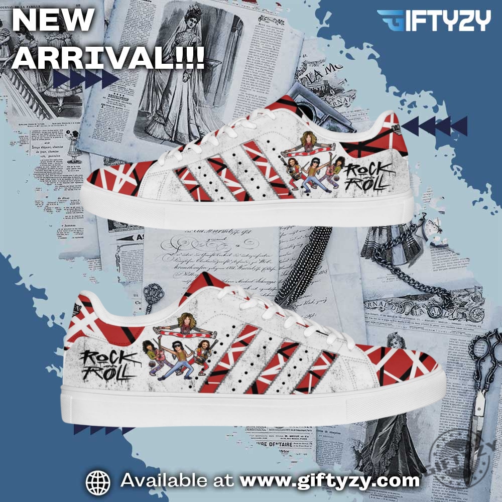 Van Halen Music Rock And Roll Stan Smith Shoes