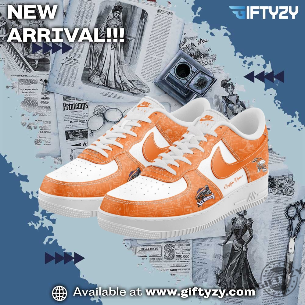 Knoxville Ice Bears 75Th Anniversary Peanuts Personalized Custom Name Air Force 1 Shoes 3 Knoxville Ice Bears 75th Anniversary Peanuts Personalized Custom Name Air Force 1 Shoes