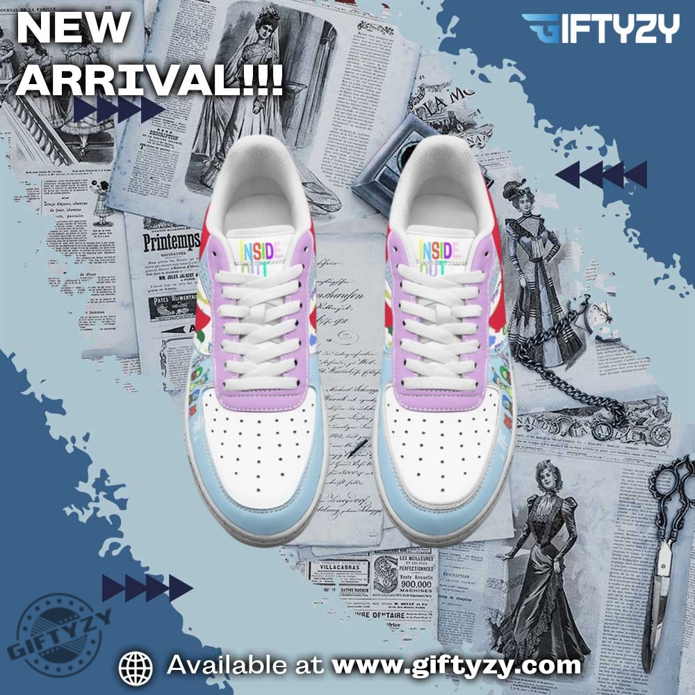 Inside Out 2 Movie Disney The Emotions Story Nike Air Force 1 Shoes 5 Inside Out 2 Movie Disney The Emotions Story Nike Air Force 1 Shoes