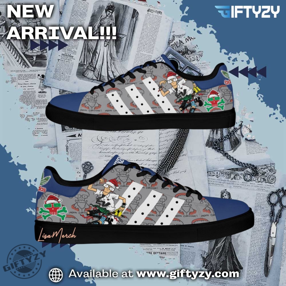 Must-Have Graphic Sneakers of the Season 7 Descendants Going To School Stan Smith Shoes