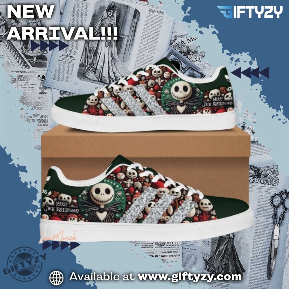 Must-Have Graphic Sneakers of the Season 14 The Nightmare Before Christmas Movie Merry Christmas Happy Holidays Stan Smith Shoes