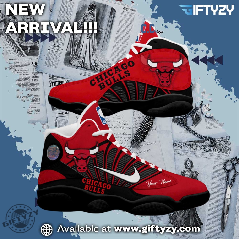 Must-Have Graphic Sneakers of the Season 20 Chicago Bulls Go Bulls Nfl Personalized Custom Name Air Jordan 13 Shoes