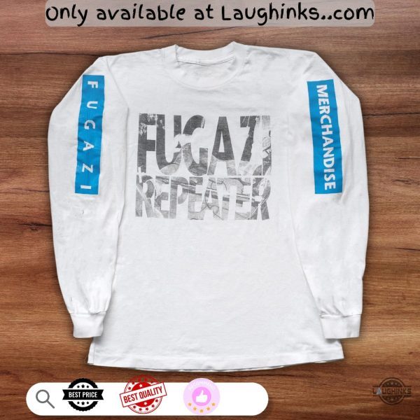 reprinted fugazi repeater promo artificial wool sweatshirt you are not what you own laughinks 1