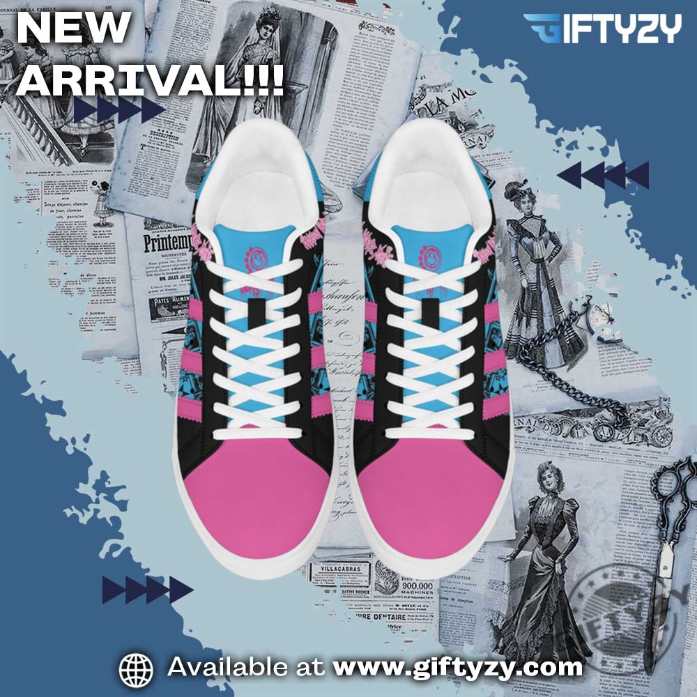 Blink182 Music Band When We Were Young Punk Band Youth Time Stan Smith Shoes 3 Blink-182 music band When We Were Young Punk Band Youth Time Stan Smith Shoes