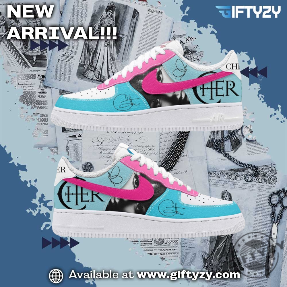 Graphic Print Shoes Trending 7 Cher Believe In You Music Nike Air Force 1 Shoes