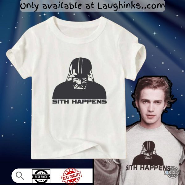 hayden christensen darth vader sith happens shirt