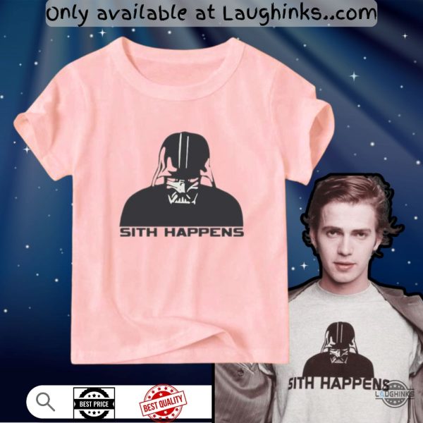 hayden christensen darth vader sith happens shirt