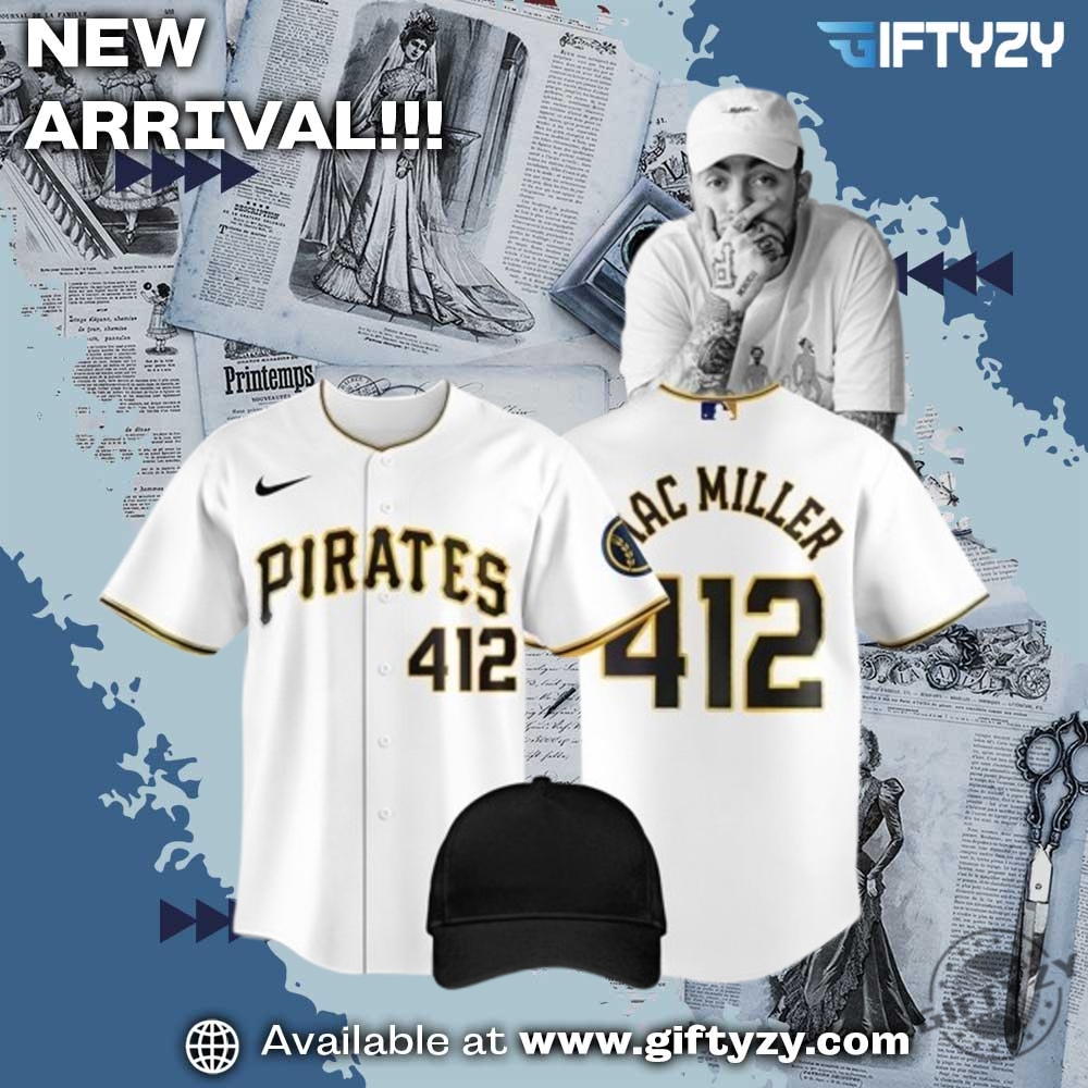Pay Us What You Owe Us Shirt, Mac Miller Pirates Shirt 9 Pittsburgh Pirates X Mac Miller 412 Limited Unisex Baseball Jersey