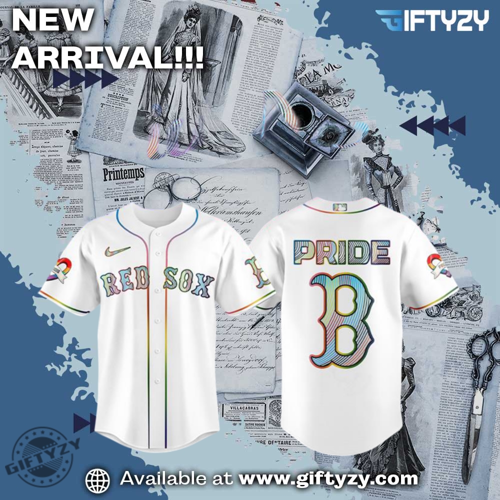 Stylish Unisex 3D Baseball Jersey 2 Boston Red Sox Mlb Lgbtq Pride Night Baseball Jersey