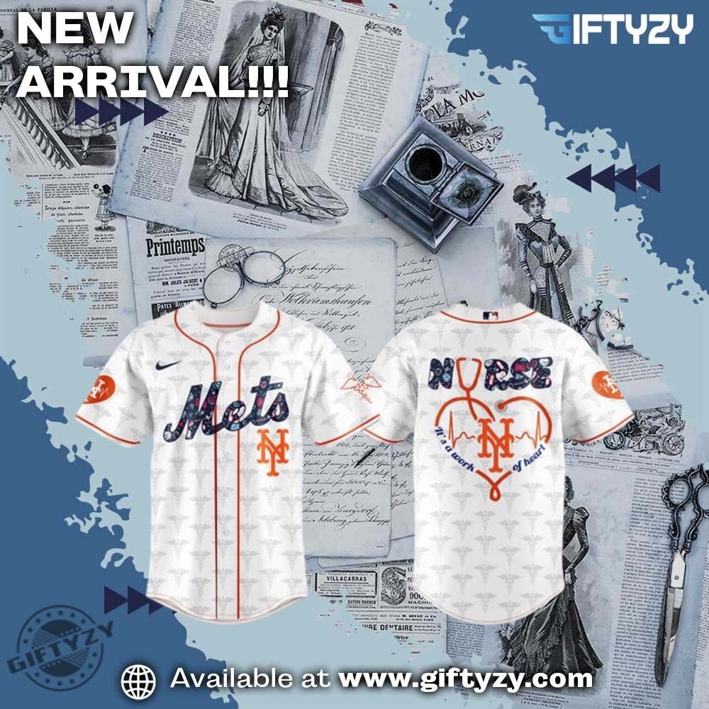 Stylish Unisex 3D Baseball Jersey 18 New York Mets Mlb Nurse Night Baseball Jersey