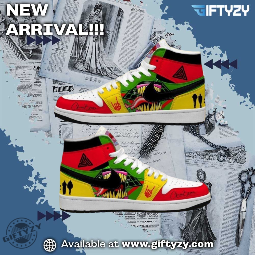 Chris Brown Music Signature Air Jordan 1 High Shoes