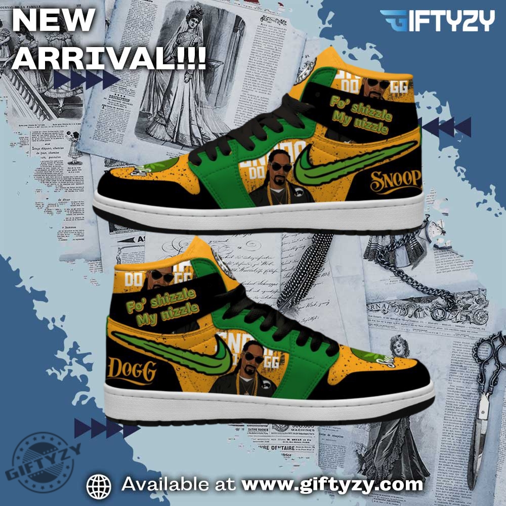Snoop Dogg Music Fo Shizzle My Nizzle Air Jordan 1 High Shoes