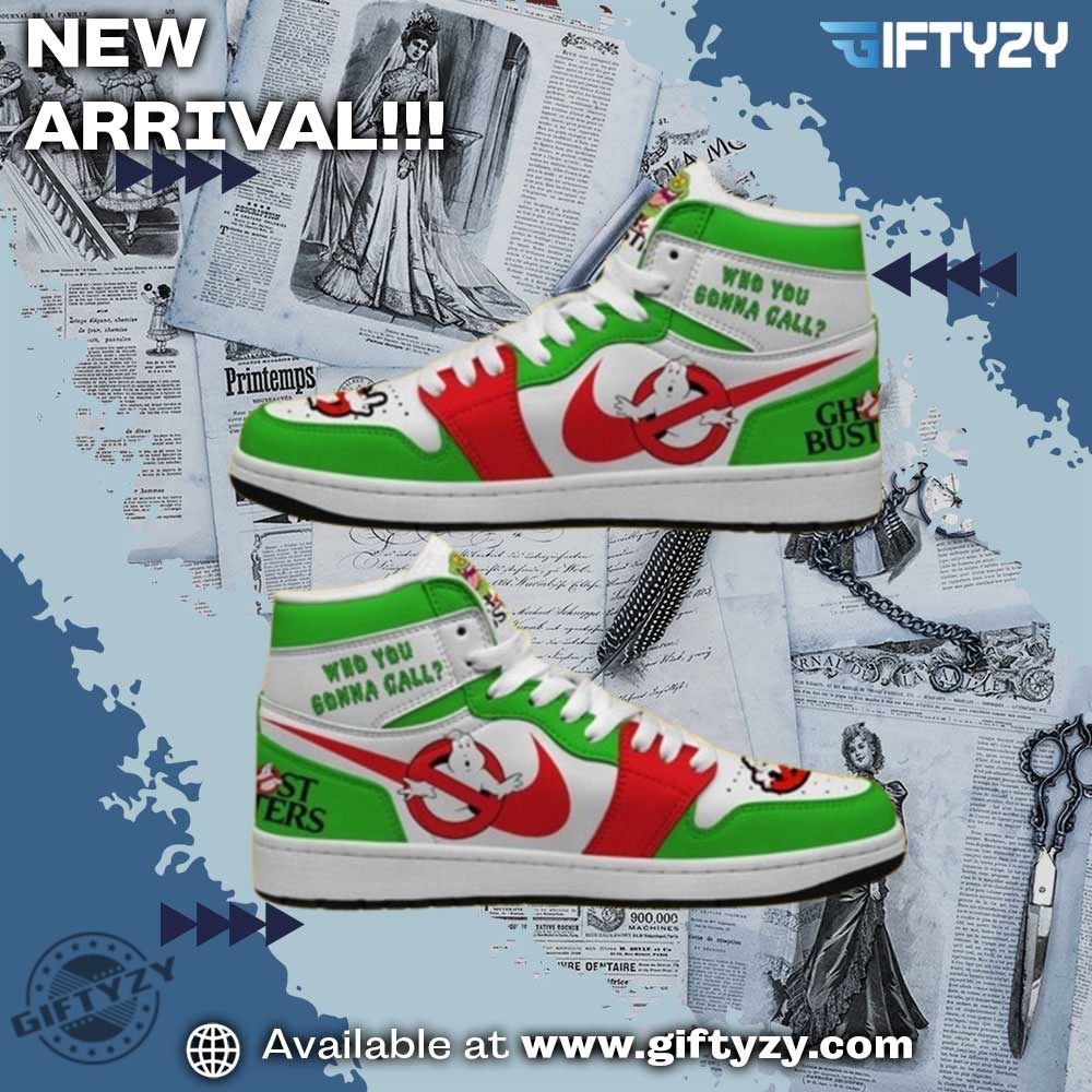 Ghostbusters Movie Who You Gonna Call Air Jordan 1 High Shoes