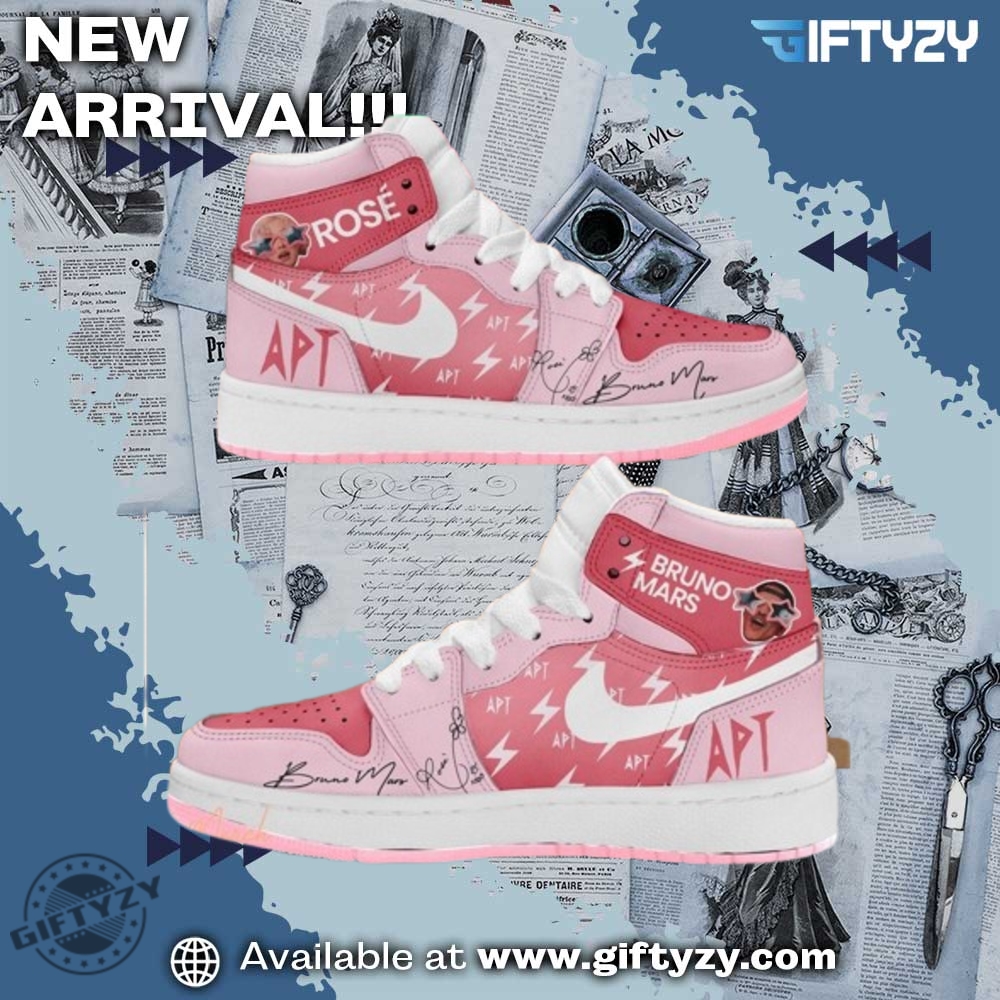 Bruno Mars And Rosé Music Air Jordan 1 Shoes