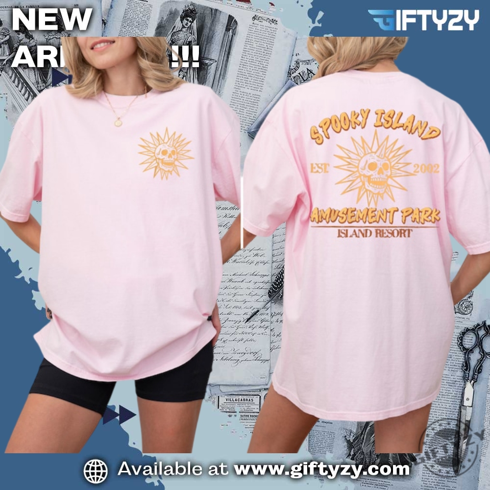 Spooky Island Retro Halloween Movie Shirt 3 Spooky Island Retro Halloween Movie Shirt
