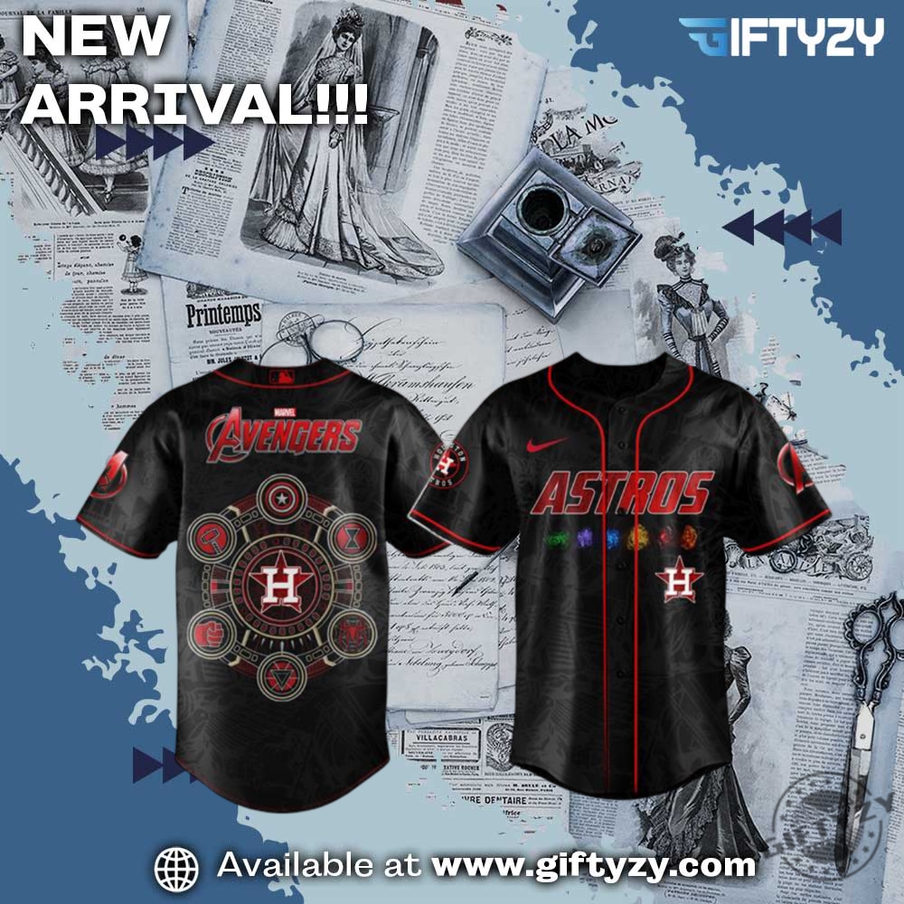 Unisex Trending 3D Sport Baseball Jersey 13 Houston Astros Mlb X Avengers Night Baseball Jersey