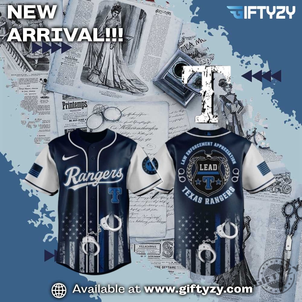 Unisex Trending 3D Sport Baseball Jersey 18 Texas Rangers Mlb Law Enforcement 3D Baseball Jersey