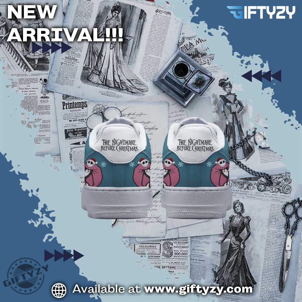 The Nightmare Before Christmas Movie His Sally Her Jack Nike Air Force 1 Shoes 5 The Nightmare Before Christmas Movie His Sally Her Jack Nike Air Force 1 Shoes