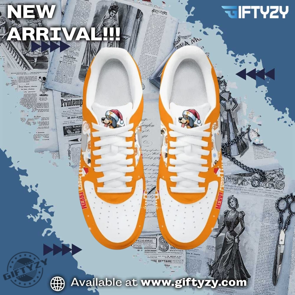 Tennessee Volunteers Sport Happy Holidays Merry Christmas Nike Air Force 1 Shoes 5 Tennessee Volunteers Sport Happy Holidays Merry Christmas Nike Air Force 1 Shoes