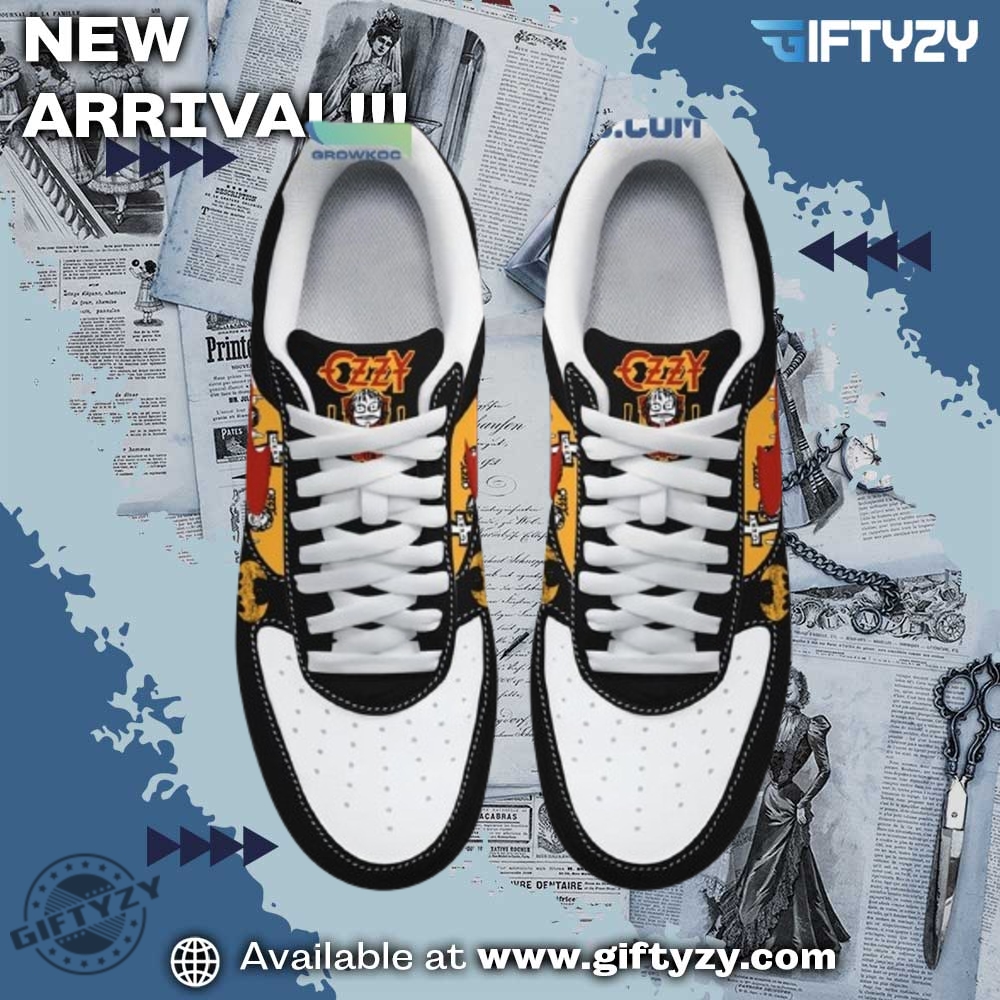 Ozzy Osbourne Madman Music In Hall Of Fame Rock And Roll Band Air Force 1 Shoes 4 Ozzy Osbourne Madman Music In Hall Of Fame Rock And Roll Band Air Force 1 Shoes